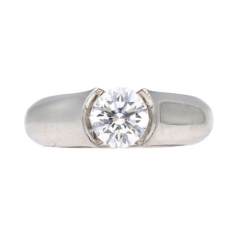 cartier round engagement ring|cartier engagement ring for women.